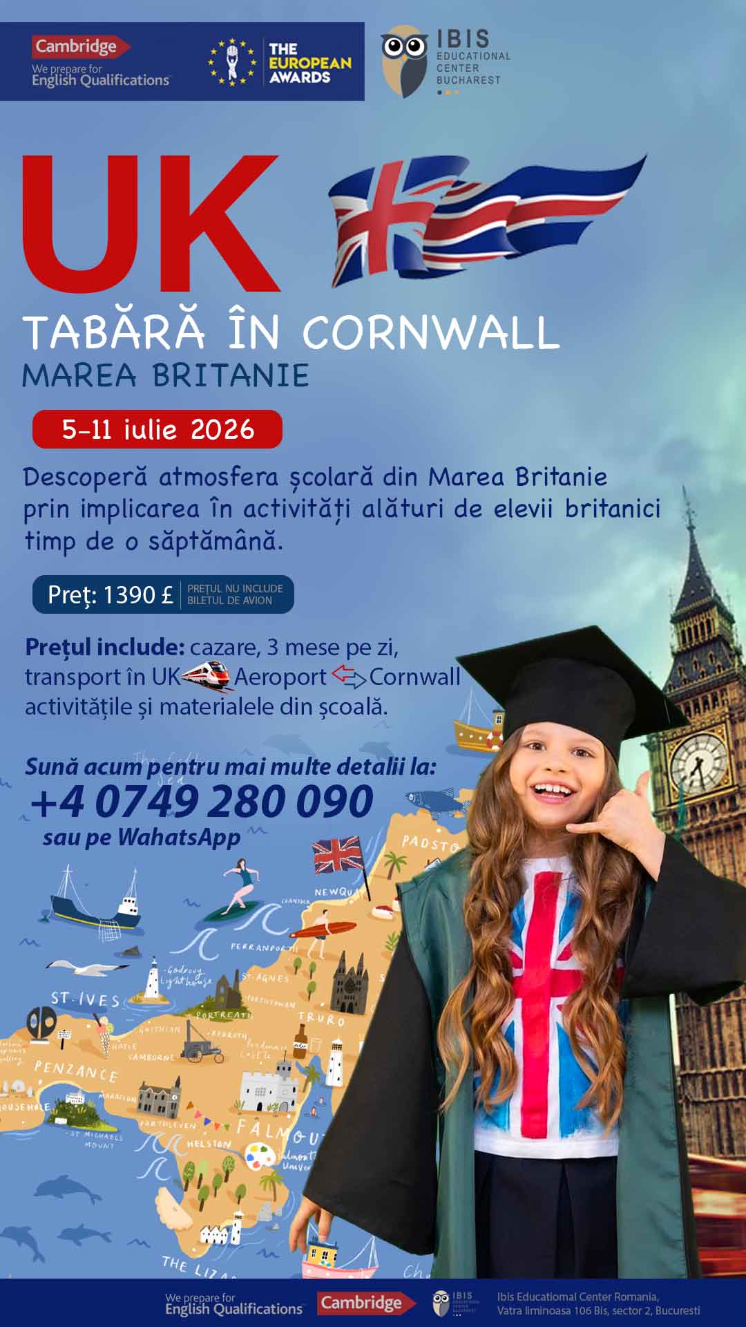 Tabără în UK, Cornwall image